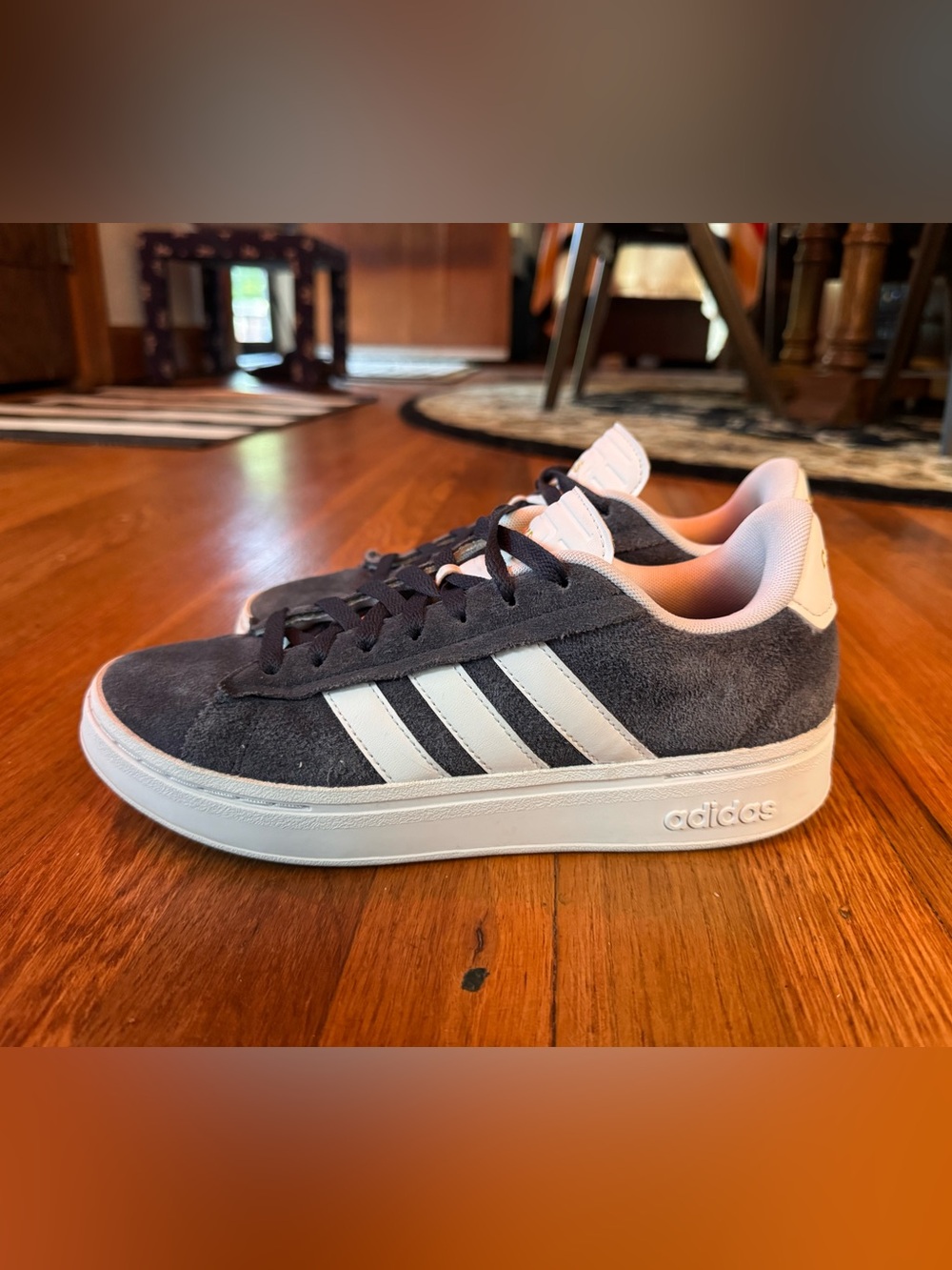 Ladies Adidas Grand Court Alpha sneakers//size womans 8. Worn once!